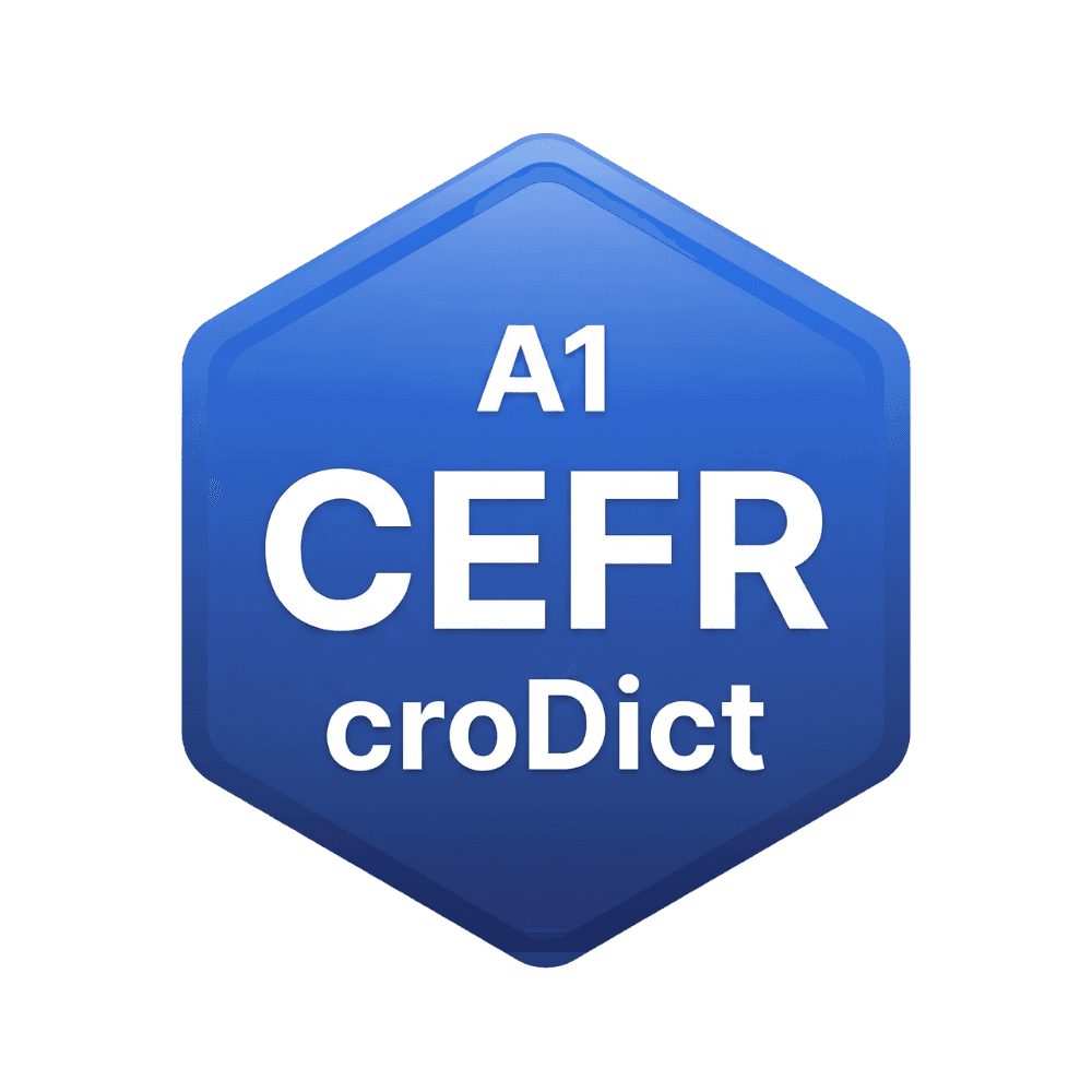 CEFR A1 — croDict
